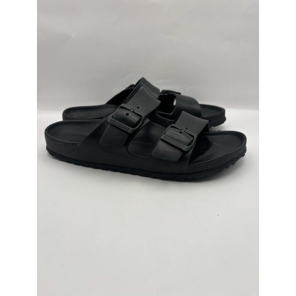 Birkenstock Arizona Eva Black Rubber Sandals Size 40 (Women 9 Men 7)